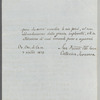 Autograph letter signed to Lord Byron, 7 December 1818