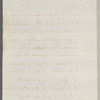 Autograph letter unsigned to Lord Byron, ?Summer 1817-April 1819