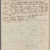 Holograph inventory of Lord Byron's papers