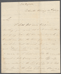 Autograph letter signed to the Rev. Thomas Jones, 14 February 1807