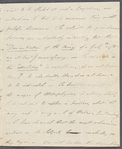 Autograph letter signed to the Rev. Thomas Jones, 14 February 1807