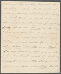 Autograph letter signed to the Rev. Thomas Jones, 14 February 1807