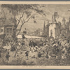 Scene from Forster's ballet, Der Spielmann