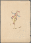 Male dancer in rustic costume