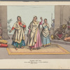 Images of ethnic dancing from illustrated books and series