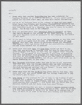 List of tasks for Robert Joffrey