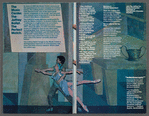 Graphic from a Joffrey Ballet brochure