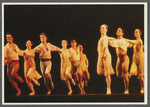 Set of Joffrey Ballet promotional postcards, with sleeve