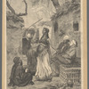 Folk and ethnic dancing in wood engravings