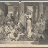 Folk and ethnic dancing in wood engravings
