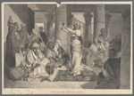Folk and ethnic dancing in wood engravings