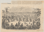 Folk and ethnic dancing in wood engravings