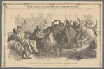 Folk and ethnic dancing in wood engravings
