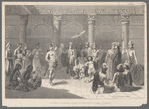 Folk and ethnic dancing in wood engravings