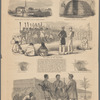 Folk and ethnic dancing in wood engravings