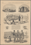 Folk and ethnic dancing in wood engravings