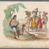 Dances of French Polynesia in prints
