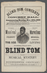 Blind Tom Concerts at Concert Hall