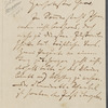 Letter from Johannes Brahms to unidentified correspondent