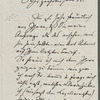 Letter from Johannes Brahms to unidentified correspondent