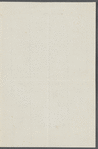Letter from Johannes Brahms to unidentified correspondent