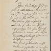 Letter from Johannes Brahms to unidentified correspondent