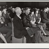 Witnesses and spectators during trial of automobile accident case in Superior Court. Granville County Courthouse, Oxford, North Carolina
