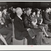 Witnesses and spectators during trial of automobile accident case in Superior Court. Granville County Courthouse, Oxford, North Carolina