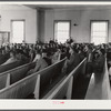 Interior of courtroom during trial of automobile accident case during court week in Granville County Courthouse, Oxford, North Carolina. This was the second day of Superior Court. See subregional notes (Odum). November 22, 1939