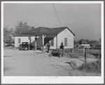 Gas station and general store at crossroads at Wakefield. Wake County, North Carolina