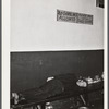 Farmers must often wait overnight or for several days before their tobacco is sold at auction. They sometimes hang around in cafes or pool rooms, sleeping most anywheres. Durham, North Carolina