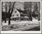 Farmhouse on main highway, near Putney, Vermont