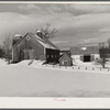 Barns on R.W. Cassidy's farm, Putney, Vermont. He owns about two hundred acres, has lived here about seventeen years