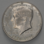 John F. Kennedy half dollar