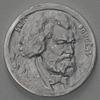 Frederick Douglass aluminum medal