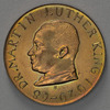 Martin Luther King Jr. bronze coin