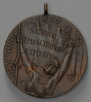 New York 1913 National Emancipation Exposition coin