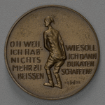 "Das Letzte Mark Des Deutschen Volkes" medal