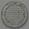 Wilberforce "The Hero of Freedom, The Pride of His Country, And Ornament of Human Nature" coin