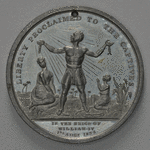 "Liberty Proclaimed to the Captives" medallion