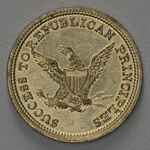  "Millions for Freedom Not One Cent for Slavery" coin