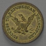  "Millions for Freedom Not One Cent for Slavery" coin