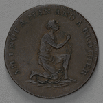 "Am I Not a Man and a Brother" token