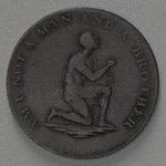 "Am I Not a Man and a Brother" token