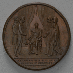 William IV "Slavery Abolished by Great Britain" medal