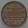 William IV "Slavery Abolished by Great Britain" medal