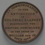 William IV "Slavery Abolished by Great Britain" medal