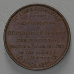 "Extinction of Colonial Slavery" bronze medal