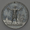 "Extinction of Colonial Slavery" aluminum medal