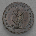 "Am I Not a Man and a Brother" token